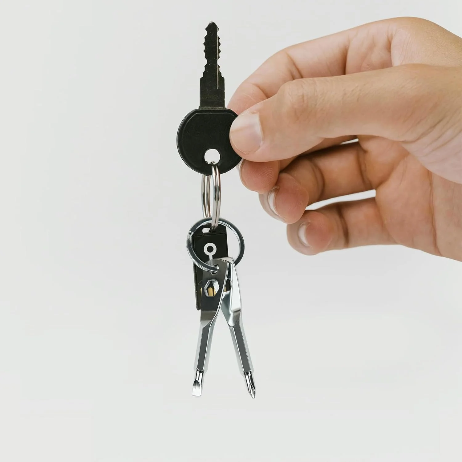 ست پیچ گوشتی 4 در 1 جاکلیدی با سری های فیلیپس، دوسو، آچار بکس 6 و 8 میلی متری - ابزار چند منظوره جاکلیدی برای مصارف خانگی