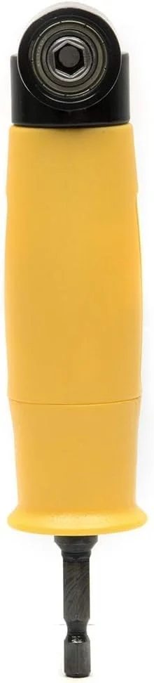 تبدیل 90 درجه دریل یاکاموز با شفت 1/4 اینچ، آداپتور نگهدارنده و افزایش طول پیچ گوشتی
