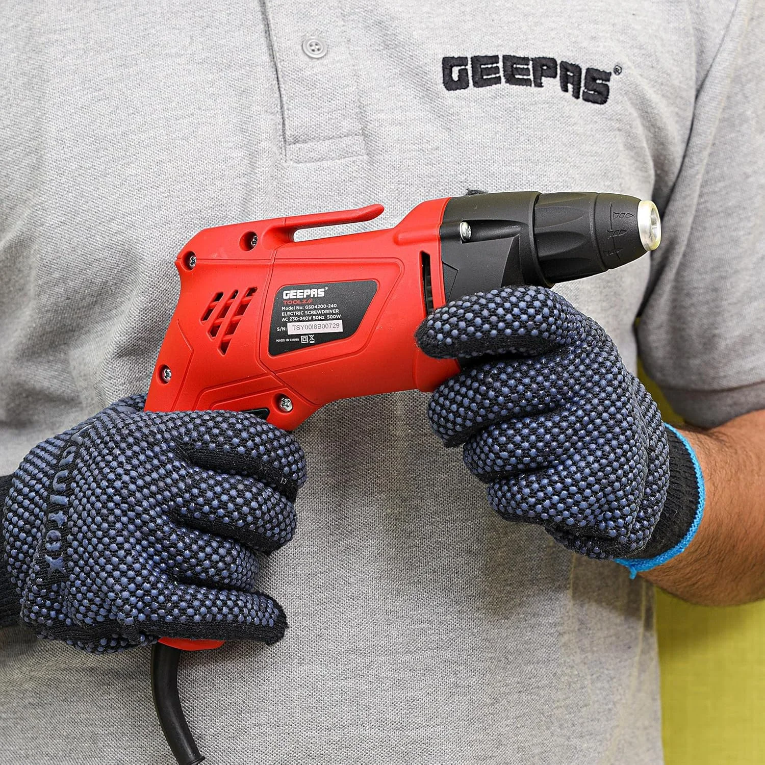 پیچ گوشتی برقی جیپاس 500 وات مدل Gsd4200-240