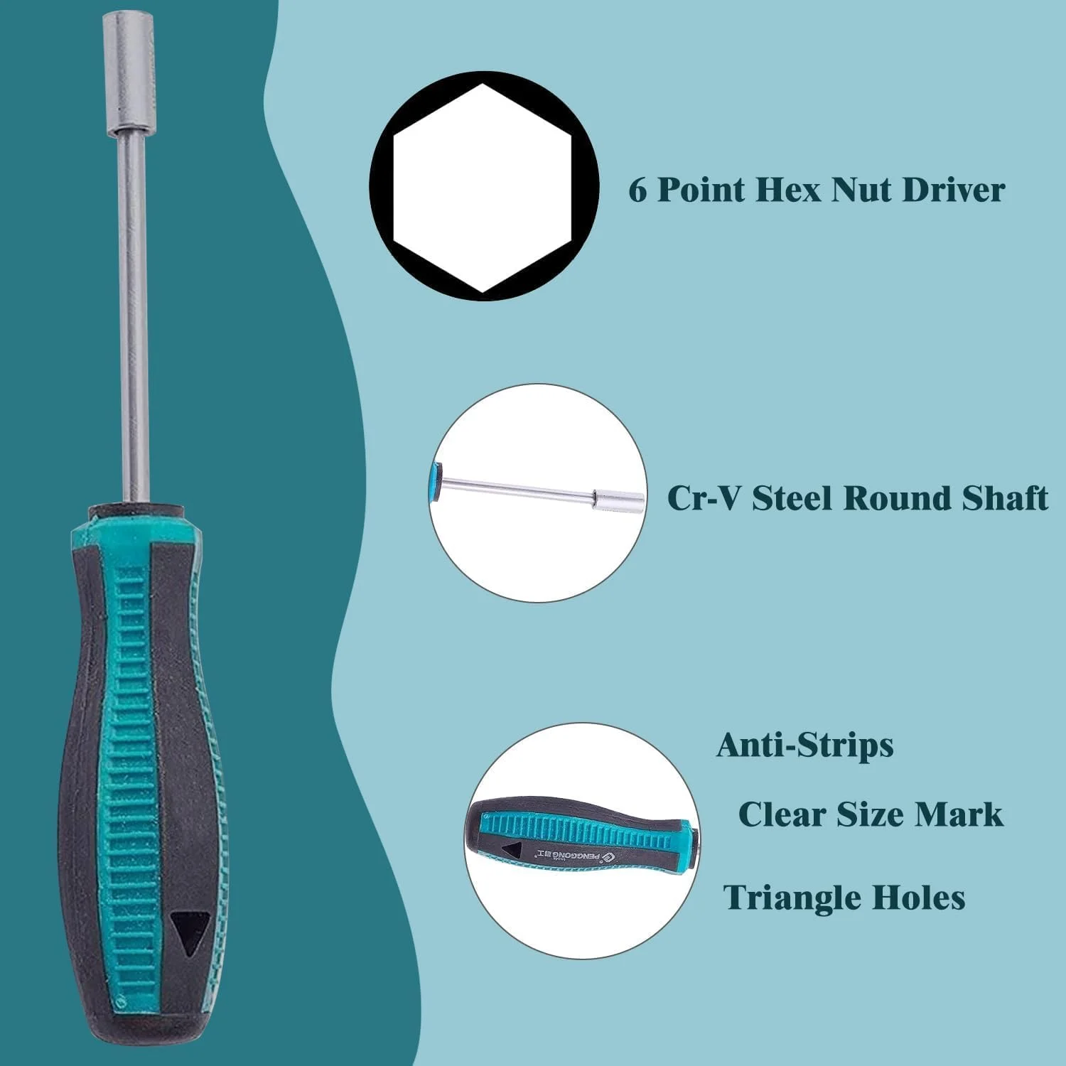 آونیوایگ آچار بکس 3.5 میلی متری، آچار مهره شش گوش، پیچ گوشتی، ابزار دستی با شفت گرد 75 میلی متری، 1 عدد آونیوایگ آچار بکس 3.5 میلی متری، آچار مهره شش گوش، پیچ گوشتی، ابزار دستی با شفت گرد 75 میلی متری، 1 عدد