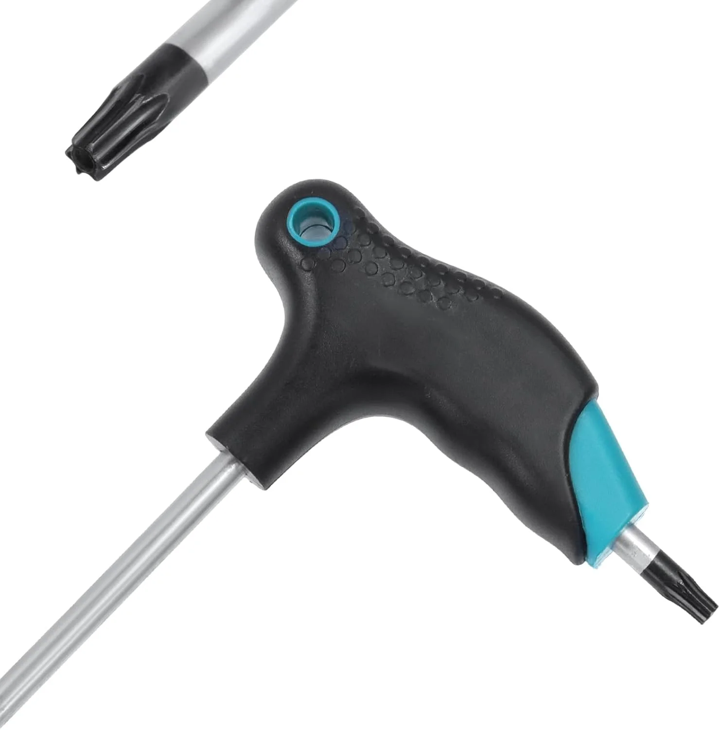 آچار ستارهای T27 Antrader، آچار آلن ضد دستکاری، دسته T فولادی کروم وانادیوم، پیچ گوشتی دو سر بازوی بلند 2 عددی آچار ستارهای T27 Antrader، آچار آلن ضد دستکاری، دسته T فولادی کروم وانادیوم، پیچ گوشتی دو سر بازوی بلند 2 عددی