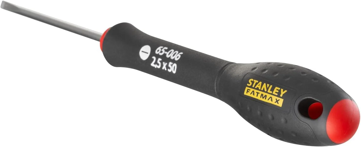 پیچ گوشتی تخت استنلی مدل FatMax® 0-65-006، 2.5x50 میلی متر، چند رنگ