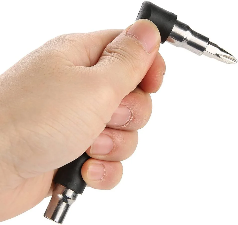 آچار آلن دو سر L شکل AASONS / پیچ گوشتی | آچار بکس سر زاویه دار با نگهدارنده سری پیچ گوشتی 1/4 اینچ