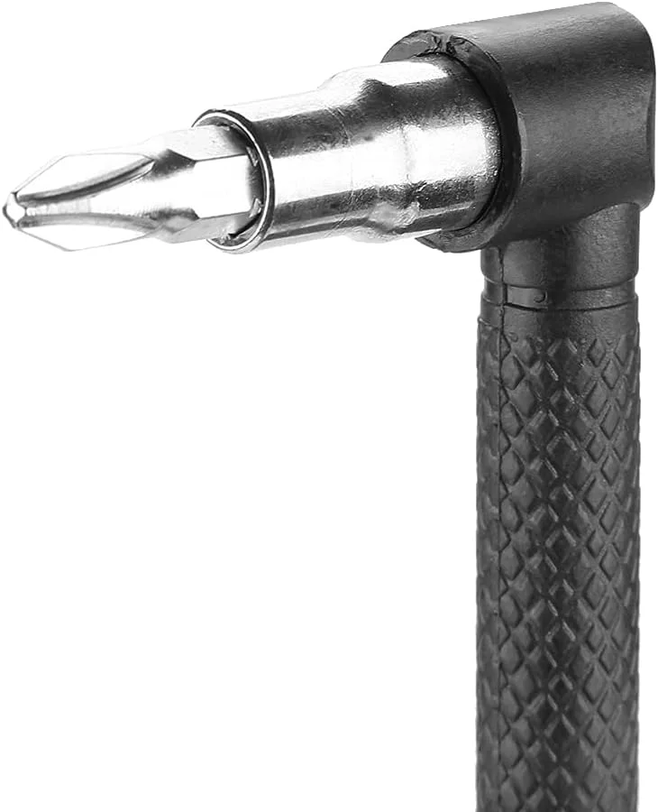 آچار آلن دو سر L شکل AASONS / پیچ گوشتی | آچار بکس سر زاویه دار با نگهدارنده سری پیچ گوشتی 1/4 اینچ