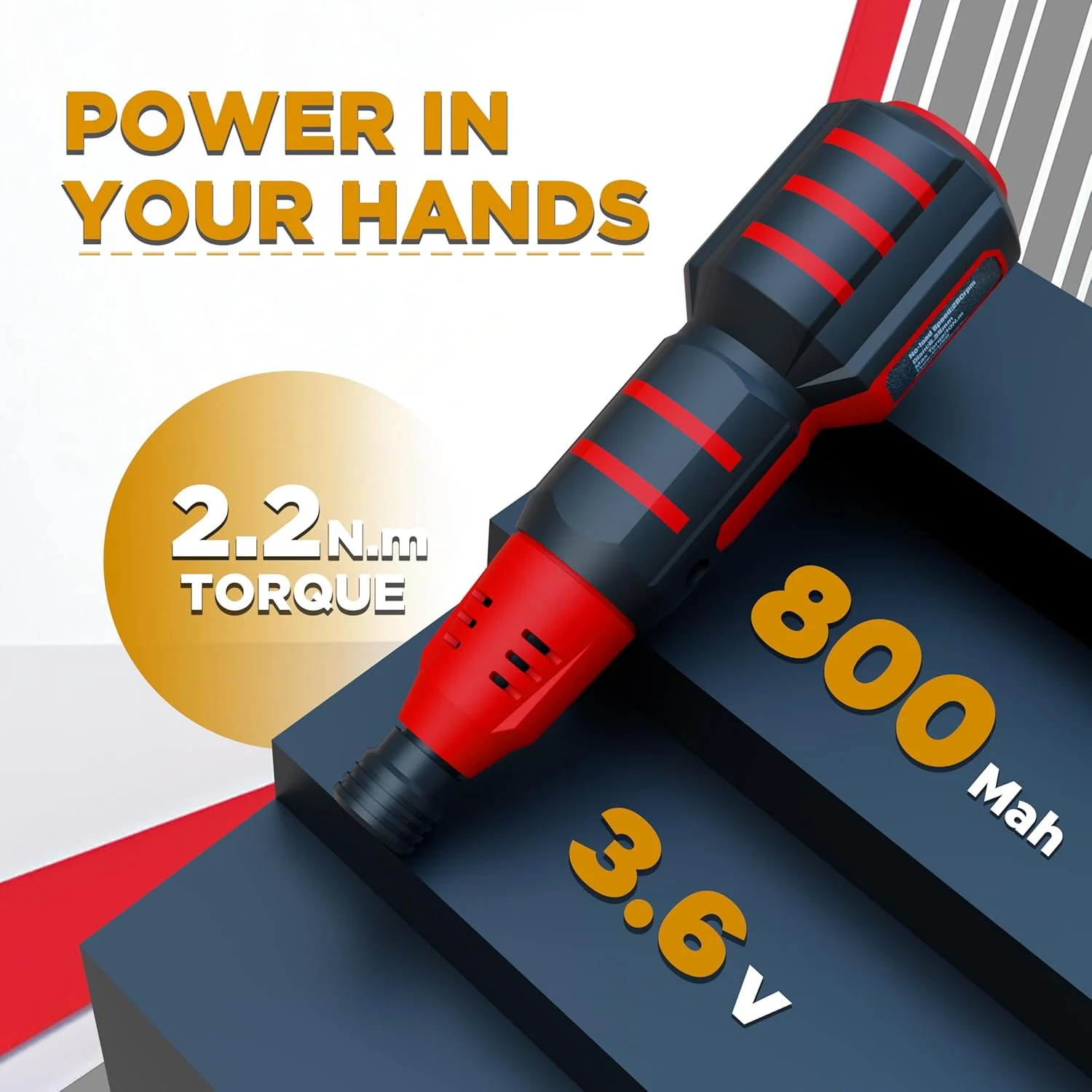 پیچ گوشتی برقی 6.35 میلی متری iBELL BS03-06 و تستر غیر تماسی برای منزل، با باتری لیتیوم یونی 3.6 ولت و درگاه شارژ USB Type-C، چراغ کار LED و 10 سری پیچ گوشتی پیچ گوشتی برقی 6.35 میلی متری iBELL BS03-06 و تستر غیر تماسی برای منزل، با باتری لیتیوم یونی 3.6 ولت و درگاه شارژ USB Type-C، چراغ کار LED و 10 سری پیچ گوشتی