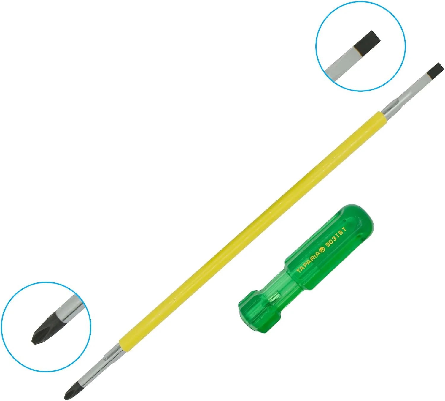 پیچ گوشتی دو سر تپاری مدل 903 IBT (سبز) پیچ گوشتی دو سر تپاری مدل 903 IBT (سبز)