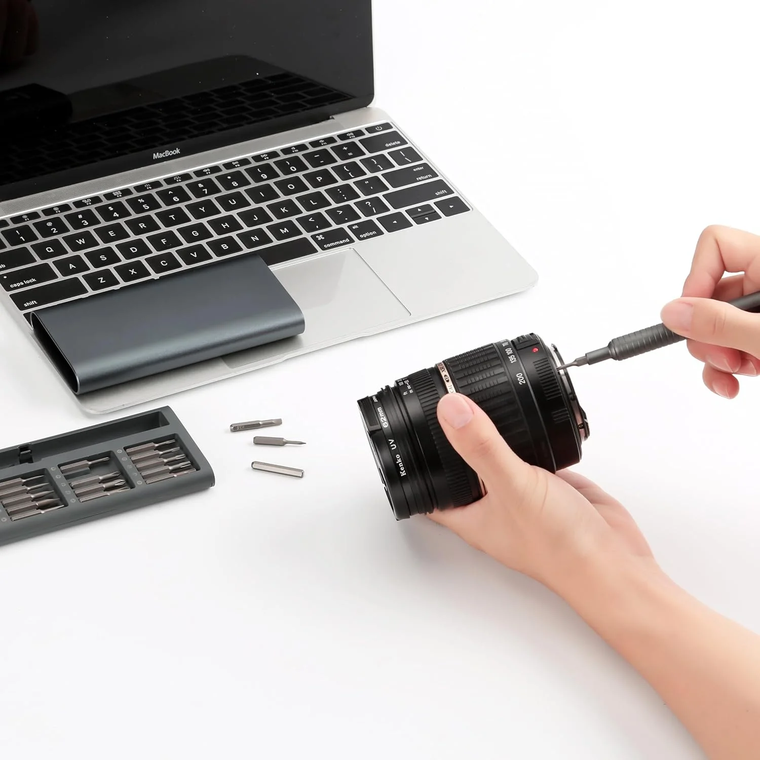 ست پیچ گوشتی 31 در 1 پاورولوژی استیل ضد زنگ - خاکستری ست پیچ گوشتی 31 در 1 پاورولوژی استیل ضد زنگ - خاکستری