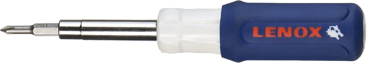 ابزار پیچ گوشتی 6 در 1 LENOX Tools (23931)، آبی ابزار پیچ گوشتی 6 در 1 LENOX Tools (23931)، آبی