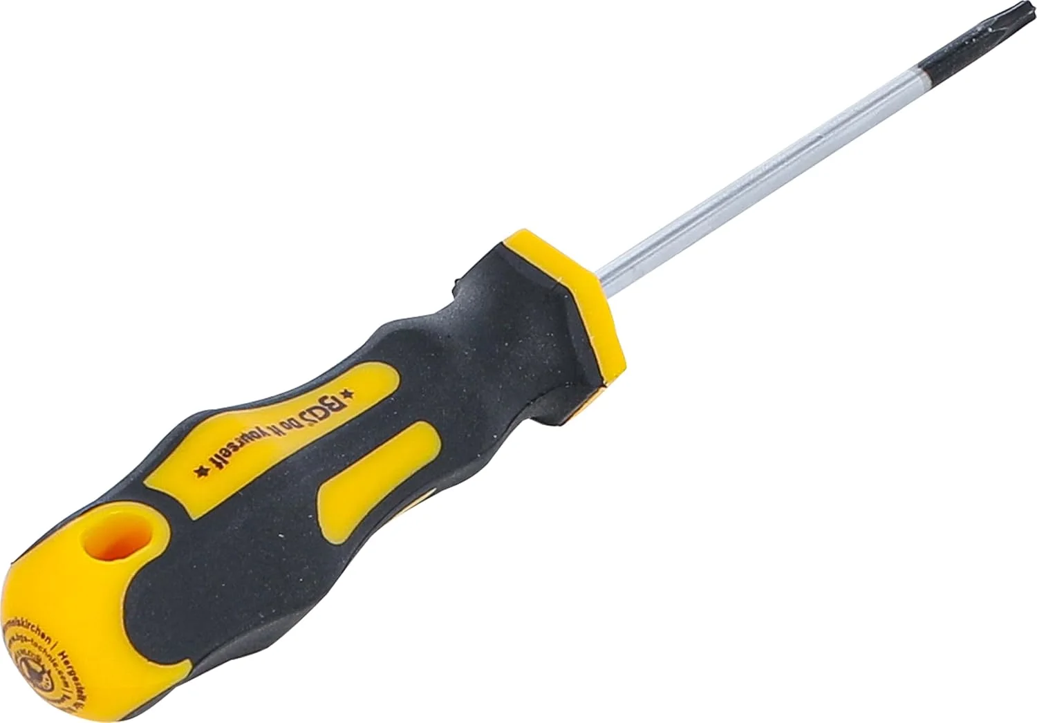 BGS Do it yourself Diy 7844-T9 | پیچ گوشتی | T-Star (برای Torx) T9 | طول تیغه 60 میلی متر BGS Do it yourself Diy 7844-T9 | پیچ گوشتی | T-Star (برای Torx) T9 | طول تیغه 60 میلی متر