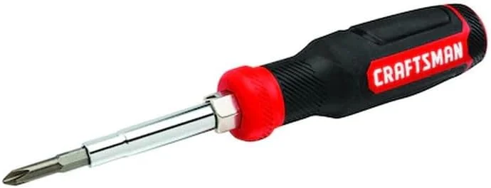 پیچ گوشتی چند سری CRAFTSMAN، 6 طرفه، محل نگهداری سری های اضافی در دسته (CMHT68000) پیچ گوشتی چند سری CRAFTSMAN، 6 طرفه، محل نگهداری سری های اضافی در دسته (CMHT68000)