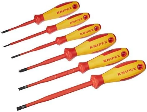 ست پیچ گوشتی VDE کنیپکس، دوسو/فیلیپس، 6 عدد پیچ گوشتی ست پیچ گوشتی VDE کنیپکس، دوسو/فیلیپس، 6 عدد پیچ گوشتی