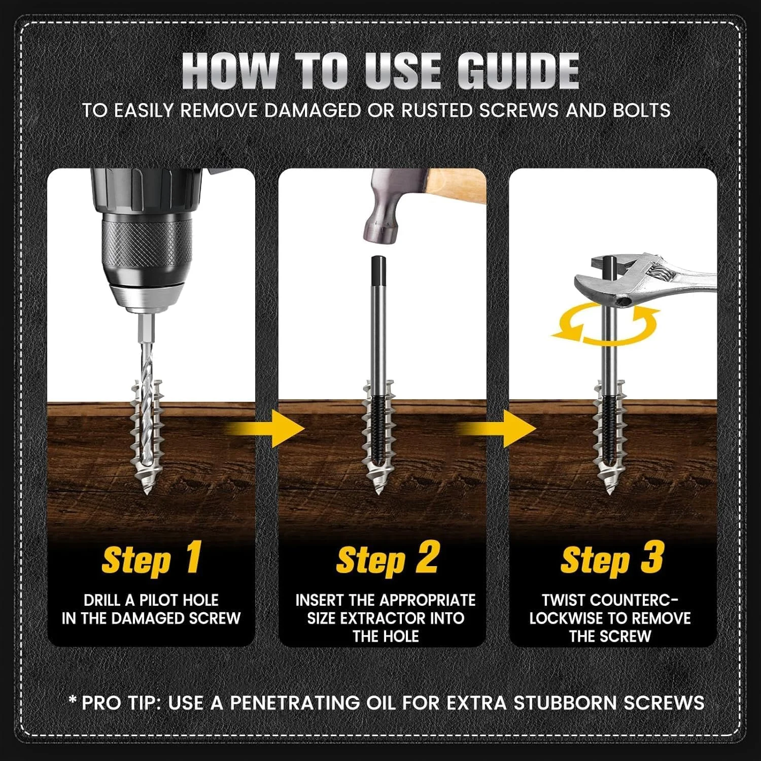 مجموعه 5 عددی پیچ گوشتی و ابزار بیرون آورنده پیچ حلزونی برای منزل مجموعه 5 عددی پیچ گوشتی و ابزار بیرون آورنده پیچ حلزونی برای منزل