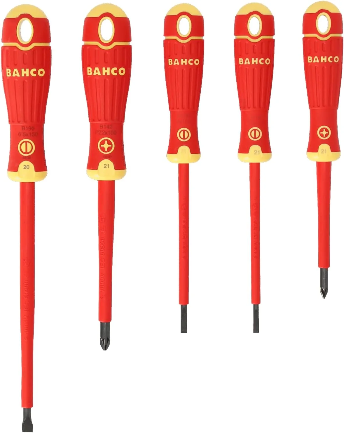 مجموعه 5 عددی پیچ گوشتی عایق باهکو مدل BHB220.015، چند رنگ، یک سایز مجموعه 5 عددی پیچ گوشتی عایق باهکو مدل BHB220.015، چند رنگ، یک سایز