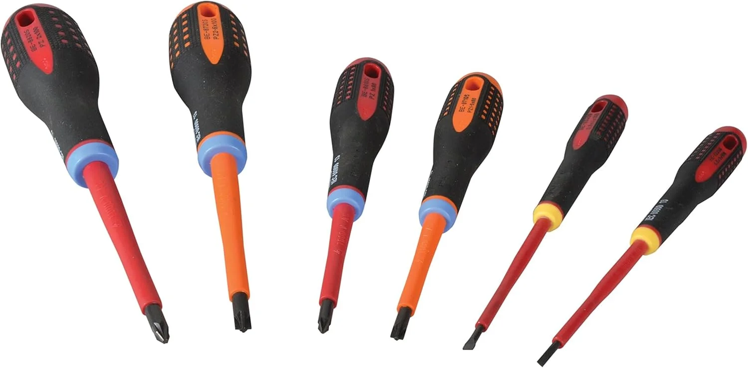 مجموعه پیچ گوشتی عایق ارگو باهکو مدل BE-9884S (بسته 6 عددی)، خاکستری مجموعه پیچ گوشتی عایق ارگو باهکو مدل BE-9884S (بسته 6 عددی)، خاکستری