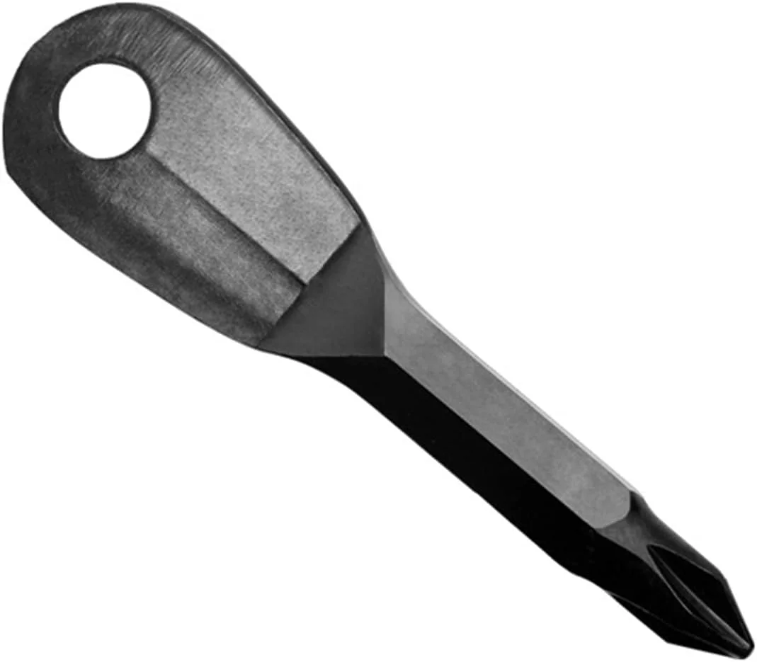 پیچ گوشتی کوچک TEDNIDS، ابزار دستی تعمیر جیبی، ابزار چند منظوره، قابل حمل، چهارسو، جاکلیدی، مناسب کوهنوردی و فضای باز، پیچ گوشتی دوسو با حلقه کلید (Hortel)