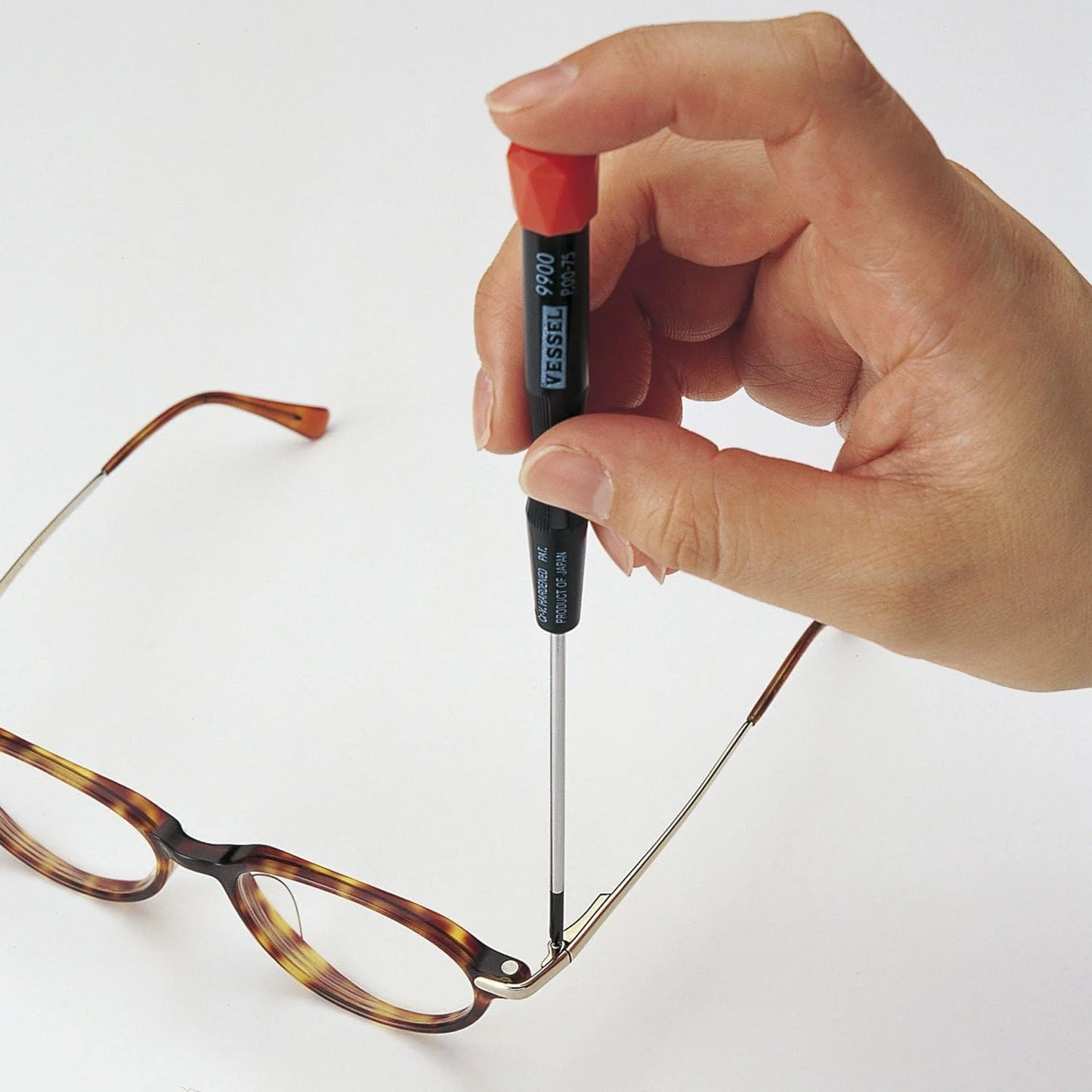 پیچ گوشتی دقیق VESSEL Micro برای پیچ های 00+ x 75 9900 پیچ گوشتی دقیق VESSEL Micro برای پیچ های 00+ x 75 9900