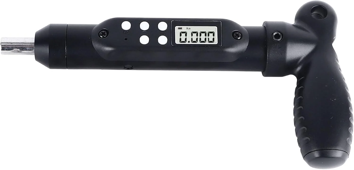 پیچ گوشتی گشتاور دیجیتال با دقت بالا، عملکرد دو طرفه نوع T با عملکرد هشدار برای تعمیر لوازم خانگی، تعمیر خودرو و دوچرخه پیچ گوشتی گشتاور دیجیتال با دقت بالا، عملکرد دو طرفه نوع T با عملکرد هشدار برای تعمیر لوازم خانگی، تعمیر خودرو و دوچرخه
