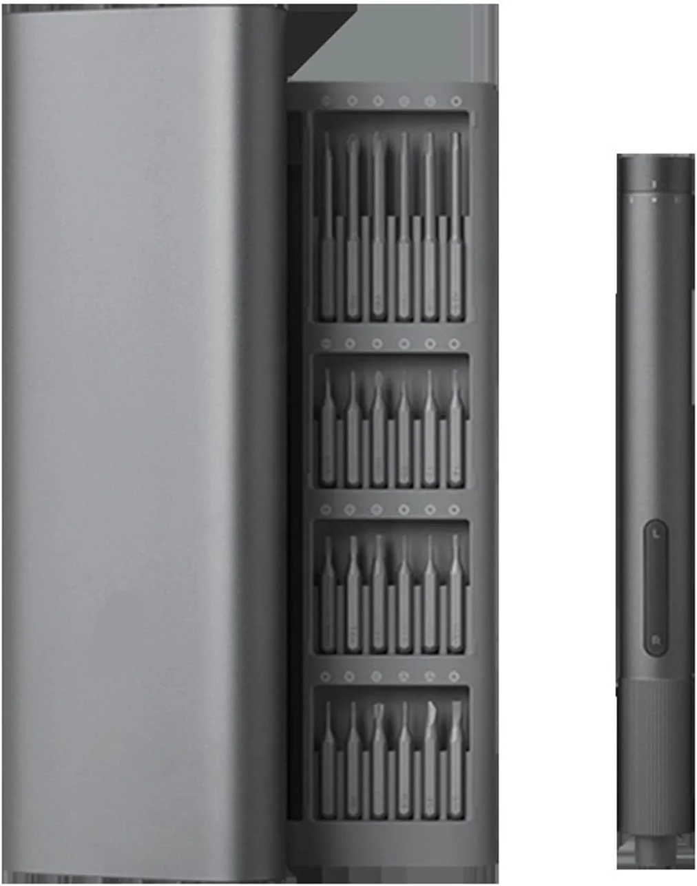 YHUAEE پیچ گوشتی برقی دقیق، کیت پیچ گوشتی شارژی Type-C با 2 حالت گشتاور و بیش از 400 سری پیچ S2 دقیق YHUAEE پیچ گوشتی برقی دقیق، کیت پیچ گوشتی شارژی Type-C با 2 حالت گشتاور و بیش از 400 سری پیچ S2 دقیق