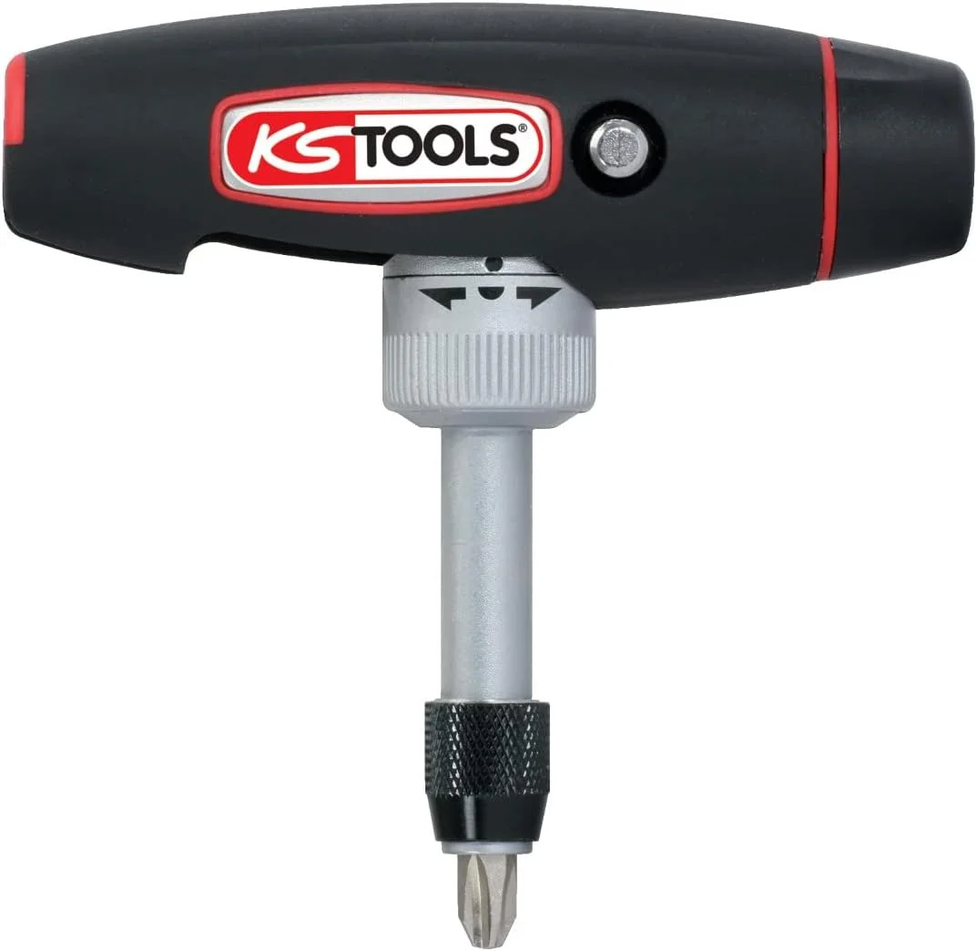 دسته T جغجغه ای پیچ گوشتی KS Tools 911.2475 با درایو 1/4 اینچ دسته T جغجغه ای پیچ گوشتی KS Tools 911.2475 با درایو 1/4 اینچ