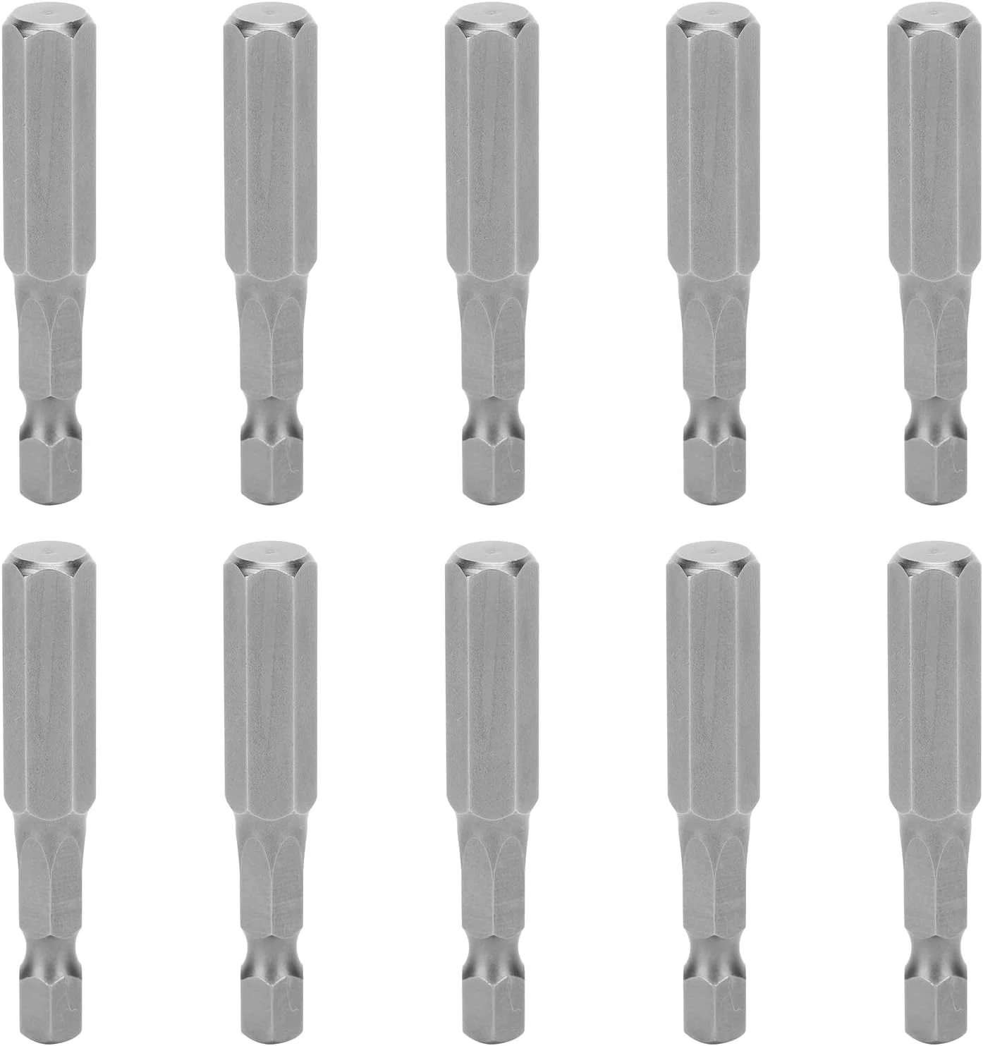 ۱۰ عدد سری پیچ گوشتی برقی آلیاژ فولادی سخت کاری شده با سوکت شش گوش مگنت دار ۸ میلی متر ۵۰ میلی متر ۱۰ عدد سری پیچ گوشتی برقی آلیاژ فولادی سخت کاری شده با سوکت شش گوش مگنت دار ۸ میلی متر ۵۰ میلی متر