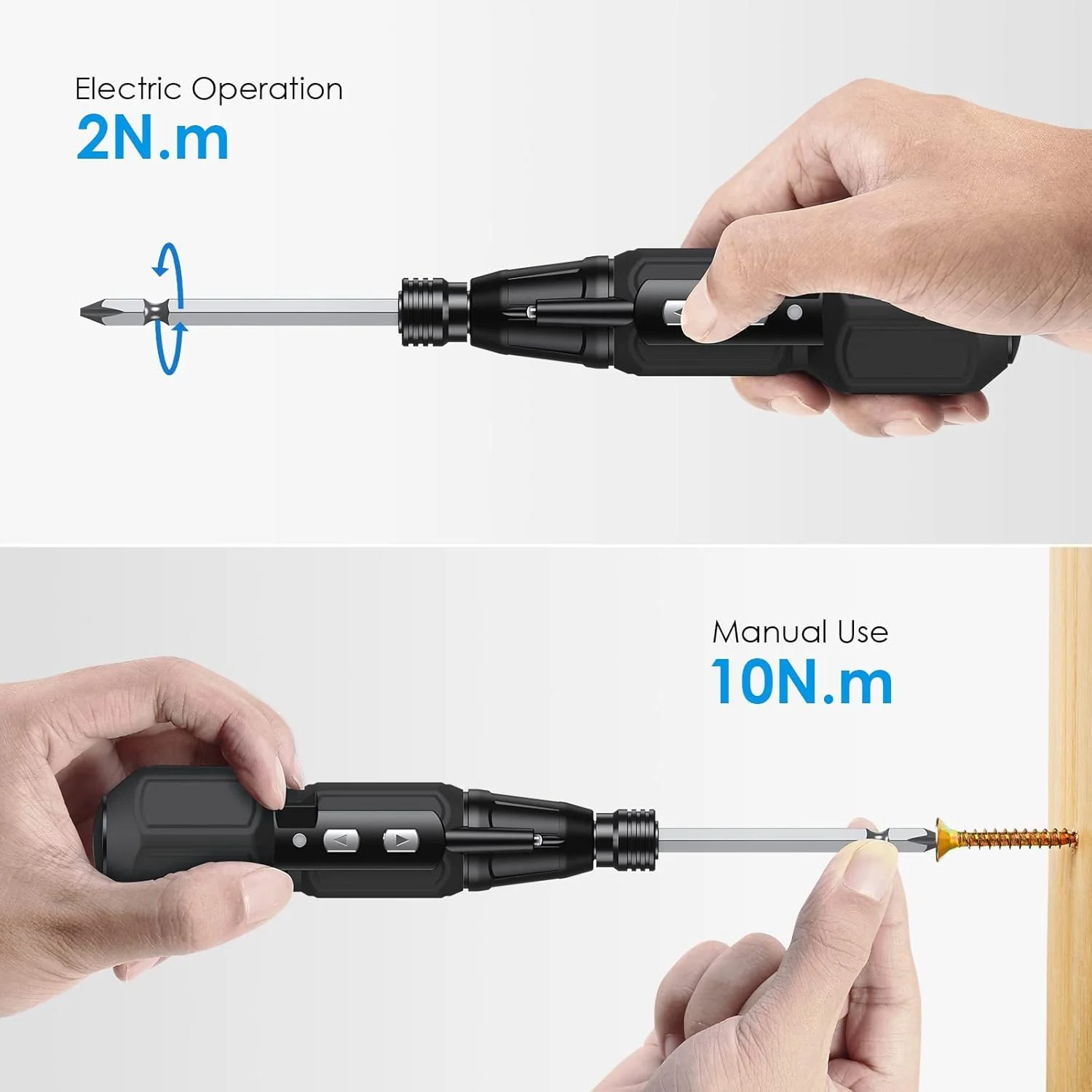 پیچ گوشتی برقی شارژی، مجموعه پیچ گوشتی های برقی قابل شارژ، کیت ابزار تعمیرات خانگی اتوماتیک قابل حمل با چراغ های LED و کابل USB پیچ گوشتی برقی شارژی، مجموعه پیچ گوشتی های برقی قابل شارژ، کیت ابزار تعمیرات خانگی اتوماتیک قابل حمل با چراغ های LED و کابل USB