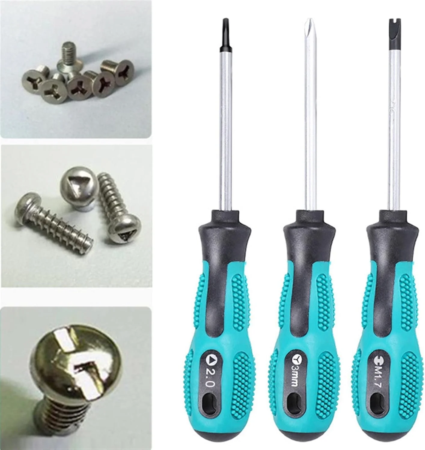 مجموعه پیچ گوشتی مثلثی TEDNIDS، پیچ گوشتی با سری های مختلف برای تعمیر لوازم خانگی مجموعه پیچ گوشتی مثلثی TEDNIDS، پیچ گوشتی با سری های مختلف برای تعمیر لوازم خانگی