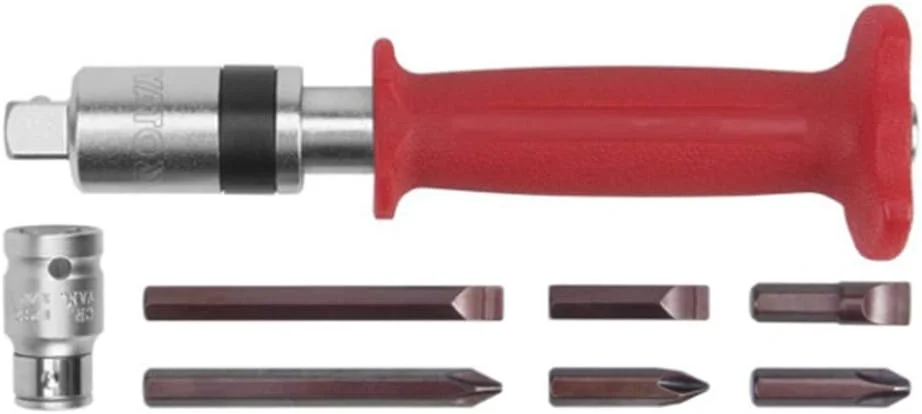 ابزارآلات یاتو، ست پیچ گوشتی ضربه ای یاتو با دسته پلاستیکی 8 عددی مدل YT-2800 PL ابزارآلات یاتو، ست پیچ گوشتی ضربه ای یاتو با دسته پلاستیکی 8 عددی مدل YT-2800 PL