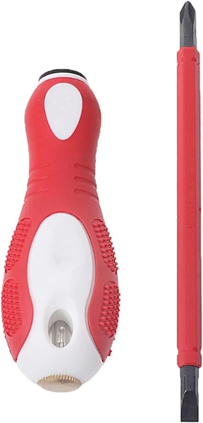 پیچ گوشتی 2 در 1، دو سر، قلم ولتاژ 1000 ولت پیچ گوشتی 2 در 1، دو سر، قلم ولتاژ 1000 ولت