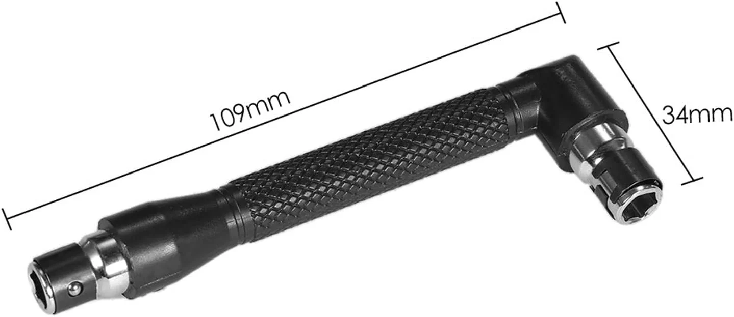 پیچ گوشتی تِدنیدز، 1 عدد، سر بزرگ، آچار بکس با درایو 1/4 اینچ برای پیچ ها پیچ گوشتی تِدنیدز، 1 عدد، سر بزرگ، آچار بکس با درایو 1/4 اینچ برای پیچ ها