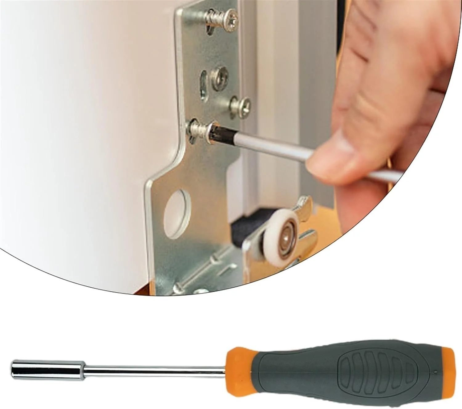 پیچ گوشتی با آداپتور شش گوش، دسته لاستیکی ضد لغزش و سر آهنربایی، ابزار دستی و متعلقات پیچ گوشتی با آداپتور شش گوش، دسته لاستیکی ضد لغزش و سر آهنربایی، ابزار دستی و متعلقات