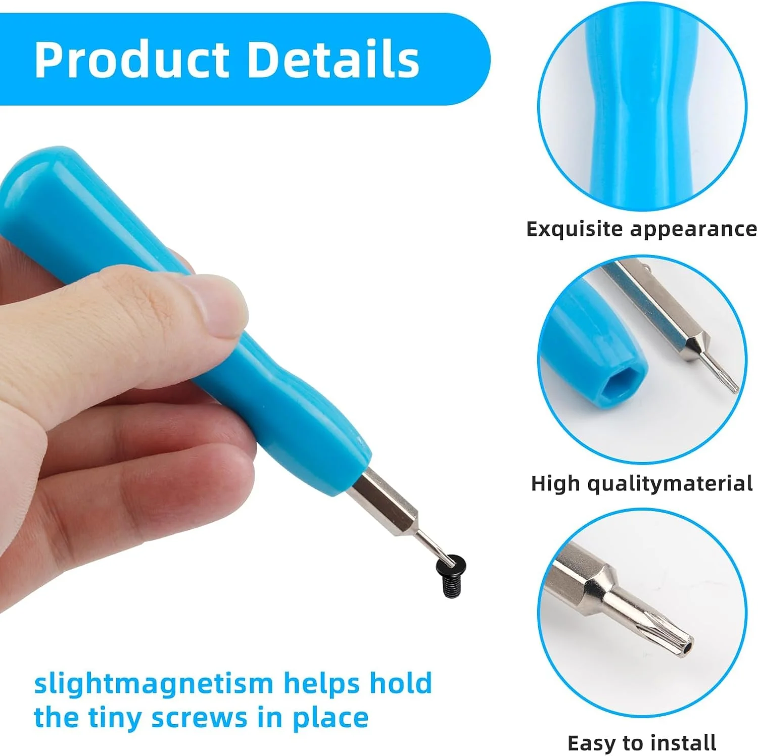 پیچ گوشتی برای زنگ در تصویری، پیچ گوشتی دو سر T6 و T15 مناسب برای تعویض باتری، شارژ و دسترسی به بازنشانی رمز وای فای زنگ در تصویری و مدل های 2، پرو و الیت، باز کردن قفل امنیتی بدون شکستن پیچ گوشتی برای زنگ در تصویری، پیچ گوشتی دو سر T6 و T15 مناسب برای تعویض باتری، شارژ و دسترسی به بازنشانی رمز وای فای زنگ در تصویری و مدل های 2، پرو و الیت، باز کردن قفل امنیتی بدون شکستن