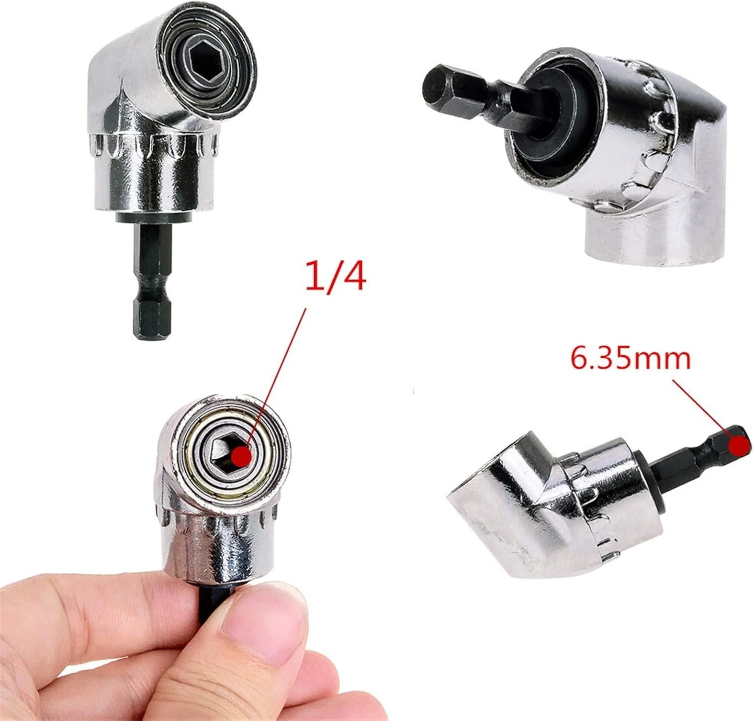 YHUAEE مجموعه پیچ گوشتی با زاویه قابل تنظیم و سری های چرخشی، مناسب برای ابزارهای دستی پیچ گوشتی، سری مگنتی و دریل برقی YHUAEE مجموعه پیچ گوشتی با زاویه قابل تنظیم و سری های چرخشی، مناسب برای ابزارهای دستی پیچ گوشتی، سری مگنتی و دریل برقی