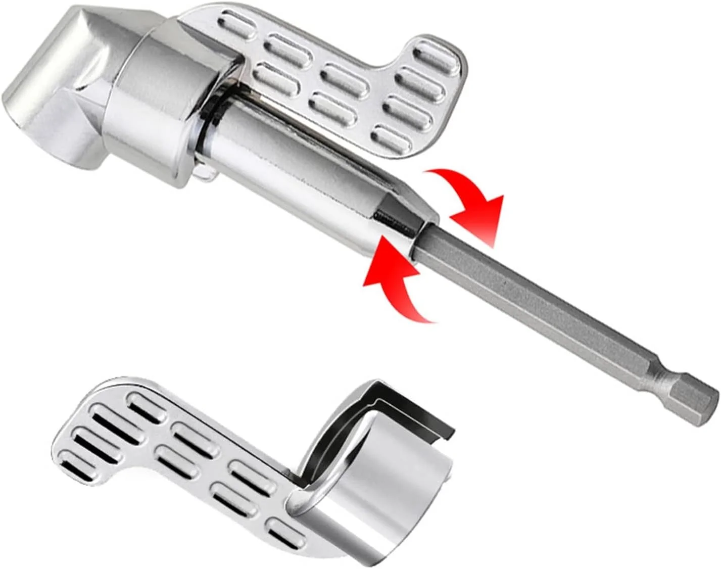 YHUAEE مجموعه پیچ گوشتی با زاویه قابل تنظیم و سری های چرخشی، مناسب برای ابزارهای دستی پیچ گوشتی، سری مگنتی و دریل برقی YHUAEE مجموعه پیچ گوشتی با زاویه قابل تنظیم و سری های چرخشی، مناسب برای ابزارهای دستی پیچ گوشتی، سری مگنتی و دریل برقی