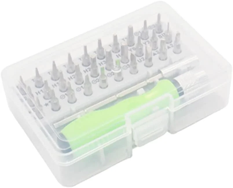 مجموعه پیچ گوشتی مغناطیسی 32 در 1 چند منظوره تعمیرات برای کامپیوتر و لپ تاپ مجموعه پیچ گوشتی مغناطیسی 32 در 1 چند منظوره تعمیرات برای کامپیوتر و لپ تاپ