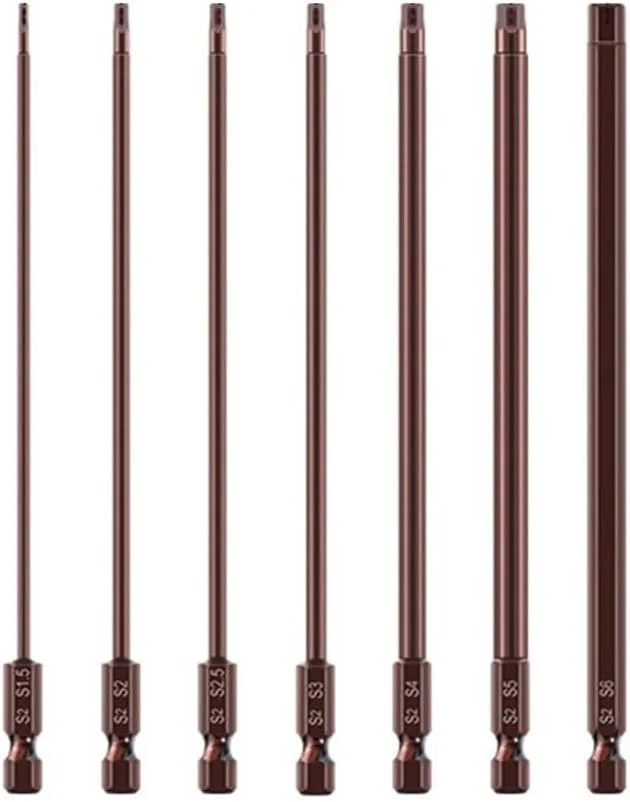 سری پیچ گوشتی، پیچ گوشتی برقی با دسته شش ضلعی، طول 150 میلی متر، تک عددی، ست پیچ گوشتی قابل حمل، پیچ گوشتی کوچک و بادوام