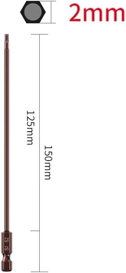سری پیچ گوشتی، پیچ گوشتی برقی با دسته شش ضلعی، طول 150 میلی متر، تک عددی، ست پیچ گوشتی قابل حمل، پیچ گوشتی کوچک و بادوام