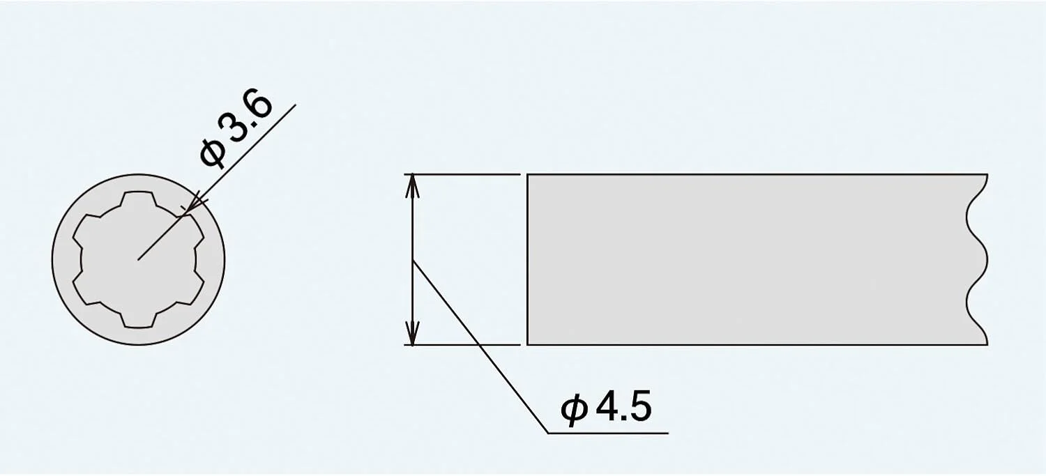پیچ گوشتی مهندسی DTC-20 برای پیچ های خاص، پیچ های سر خطی پیچ گوشتی مهندسی DTC-20 برای پیچ های خاص، پیچ های سر خطی
