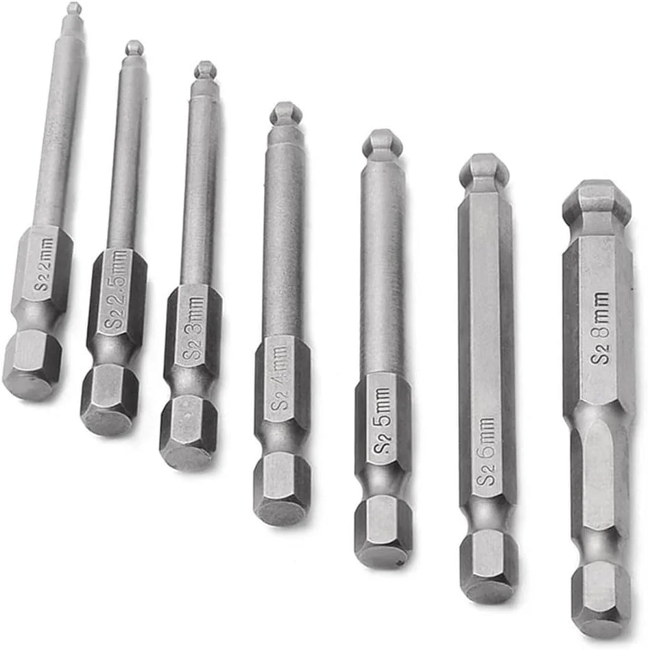 سَری پیچ گوشتی 65 میلی متری سر توپی، سَری پیچ گوشتی شش گوش، دسته شش گوش تکی 65 میلی متری * سر توپی H2.5، مجموعه پیچ گوشتی قابل حمل، Desarmador سَری پیچ گوشتی 65 میلی متری سر توپی، سَری پیچ گوشتی شش گوش، دسته شش گوش تکی 65 میلی متری * سر توپی H2.5، مجموعه پیچ گوشتی قابل حمل، Desarmador