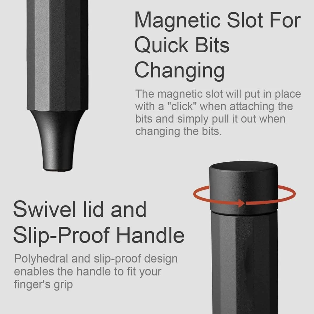 ست پیچ گوشتی جیبی مغناطیسی 24 در 1 Excefore - کیت پیچ گوشتی مینی دقیق با 24 سری فولادی S2 فیلیپس و تخت برای تعمیرات آسان ست پیچ گوشتی جیبی مغناطیسی 24 در 1 Excefore - کیت پیچ گوشتی مینی دقیق با 24 سری فولادی S2 فیلیپس و تخت برای تعمیرات آسان