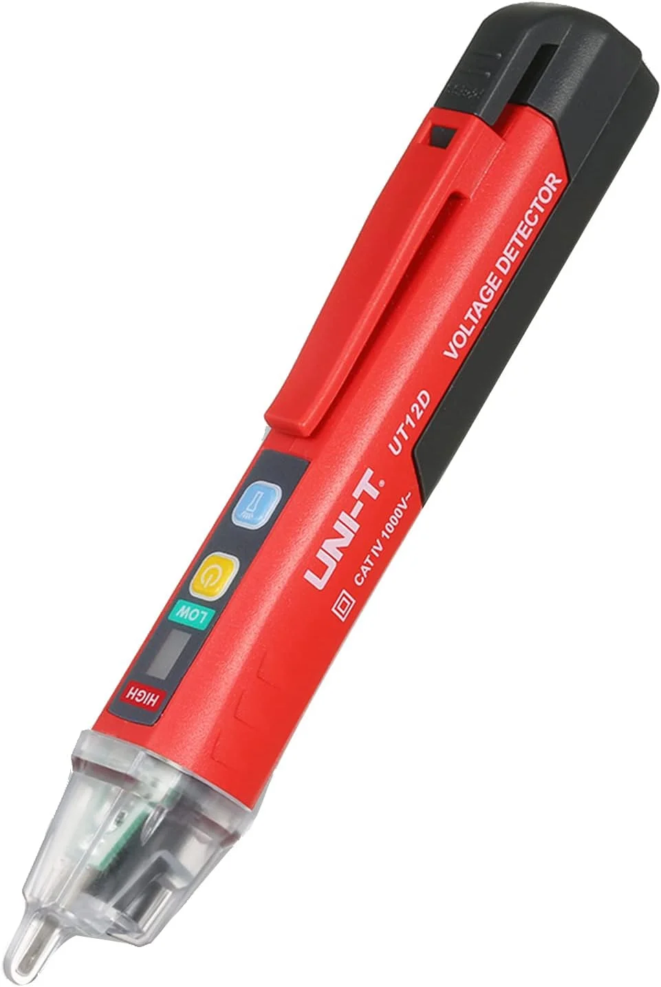 تستر مدار UNI-T، تستر ولتاژ AC غیر تماسی قابل حمل به شکل قلم با آلارم صوتی و نوری و چراغ قوه LED تستر مدار UNI-T، تستر ولتاژ AC غیر تماسی قابل حمل به شکل قلم با آلارم صوتی و نوری و چراغ قوه LED