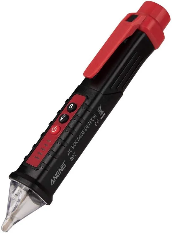 یونی-تی تستر ولتاژ غیر تماسی مدل VD802، قلم تست ولتاژ AC 12 تا 1000 ولت، نشانگر LED، آشکارساز ولتاژ پریز یونی-تی تستر ولتاژ غیر تماسی مدل VD802، قلم تست ولتاژ AC 12 تا 1000 ولت، نشانگر LED، آشکارساز ولتاژ پریز