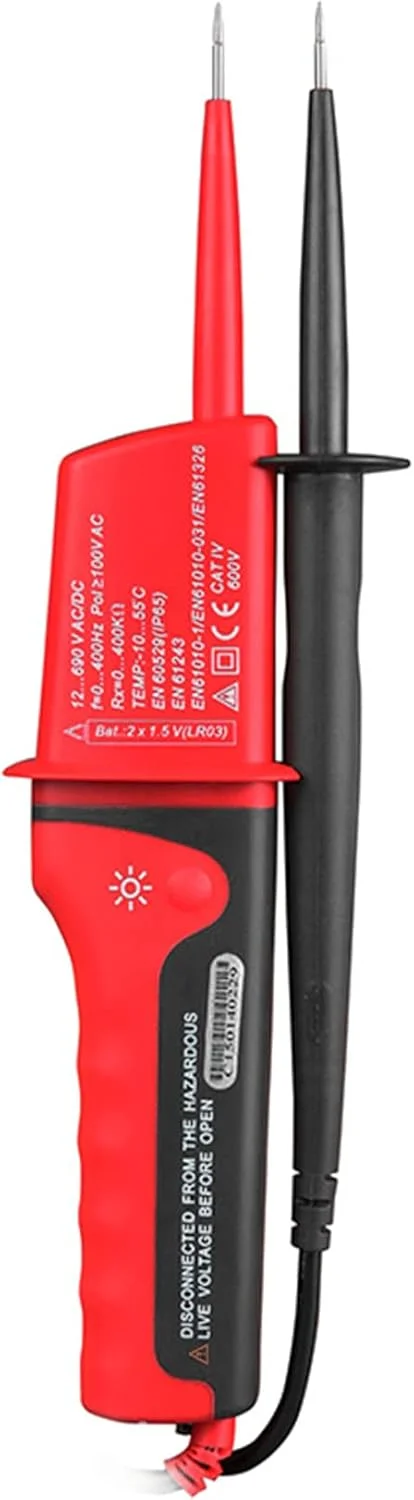 یونی-تی، UT15C، MIE0116 تستر ولتاژ ضد آب، تستر الکترونیکی