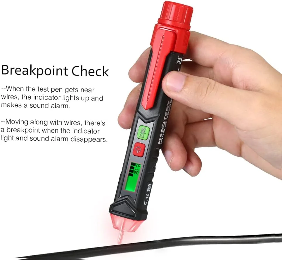 تستر مدار UNI-T، تستر ولتاژ AC غیر تماسی قابل حمل به شکل قلم با آلارم صوتی و نوری تستر مدار UNI-T، تستر ولتاژ AC غیر تماسی قابل حمل به شکل قلم با آلارم صوتی و نوری