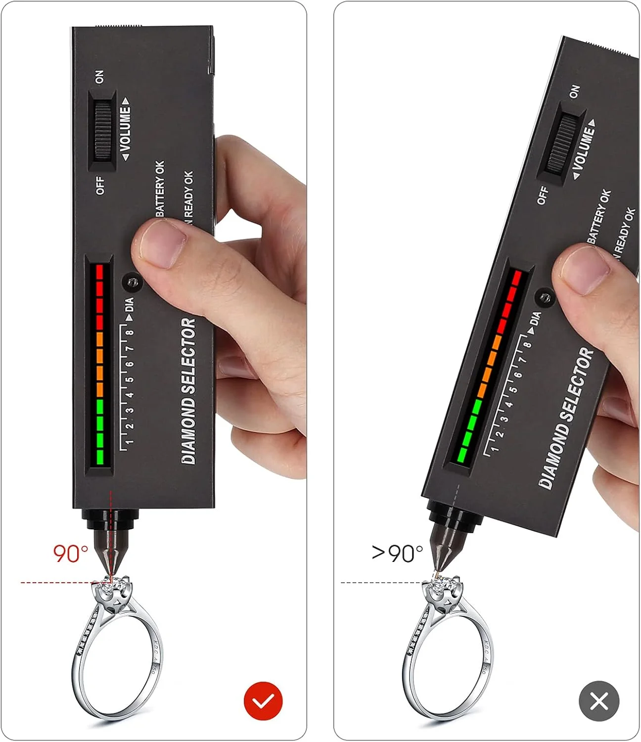 تستر، قلم تست با دقت بالا، ابزار تست جواهرات و سنگ های قیمتی به همراه کیف برای افراد مبتدی و متخصص تستر، قلم تست با دقت بالا، ابزار تست جواهرات و سنگ های قیمتی به همراه کیف برای افراد مبتدی و متخصص