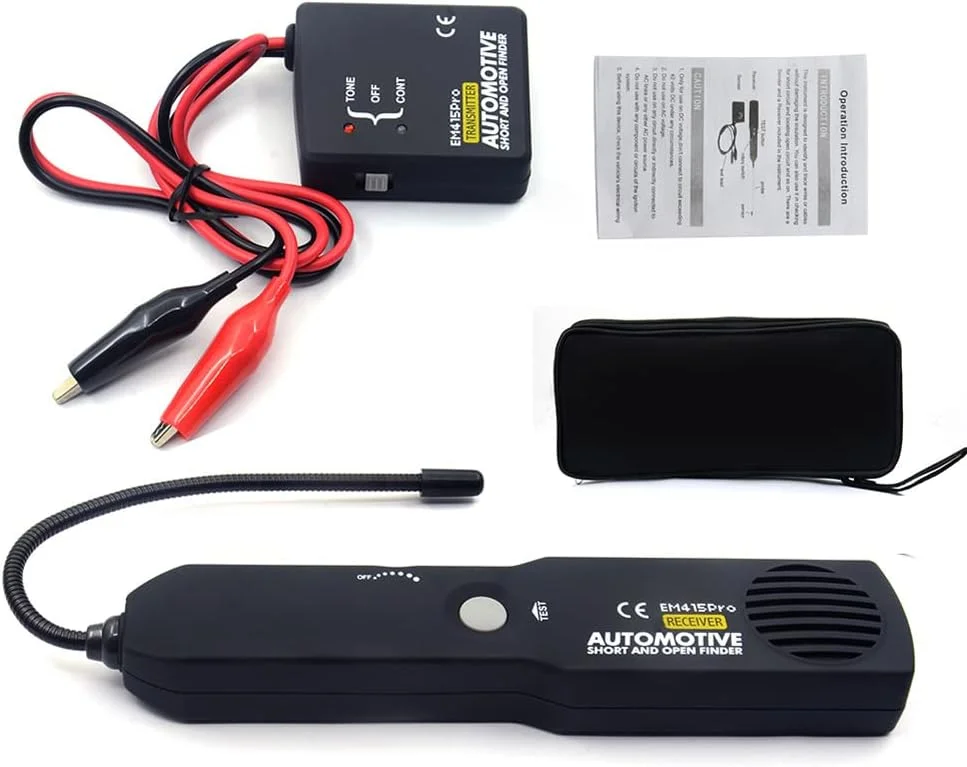 یابنده خط یونی تی، تستر خودرو EM415PRO برای کابل، سیم، اتصال کوتاه و نقطه شکستگی یابنده خط یونی تی، تستر خودرو EM415PRO برای کابل، سیم، اتصال کوتاه و نقطه شکستگی