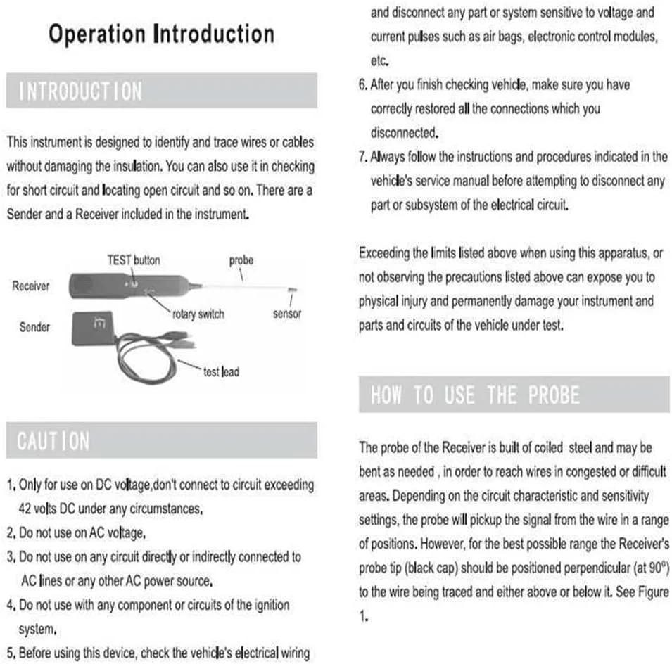 یابنده خط یونی تی، تستر خودرو EM415PRO برای کابل، سیم، اتصال کوتاه و نقطه شکستگی یابنده خط یونی تی، تستر خودرو EM415PRO برای کابل، سیم، اتصال کوتاه و نقطه شکستگی