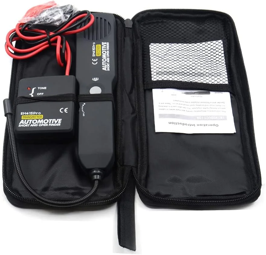 یابنده خط یونی تی، تستر خودرو EM415PRO برای کابل، سیم، اتصال کوتاه و نقطه شکستگی یابنده خط یونی تی، تستر خودرو EM415PRO برای کابل، سیم، اتصال کوتاه و نقطه شکستگی