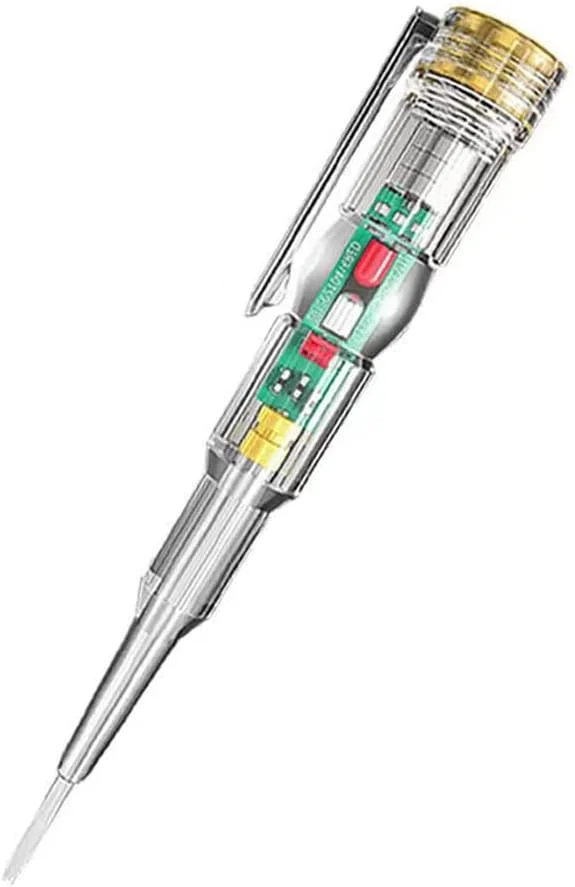 قلم تست ولتاژ هوشمند ضد آب پپیسکی، قلم تست برق ولتاژ با نور LED بسیار روشن، ابزار نشانگر الکتریکی با پیچ گوشتی قلم تست ولتاژ هوشمند ضد آب پپیسکی، قلم تست برق ولتاژ با نور LED بسیار روشن، ابزار نشانگر الکتریکی با پیچ گوشتی