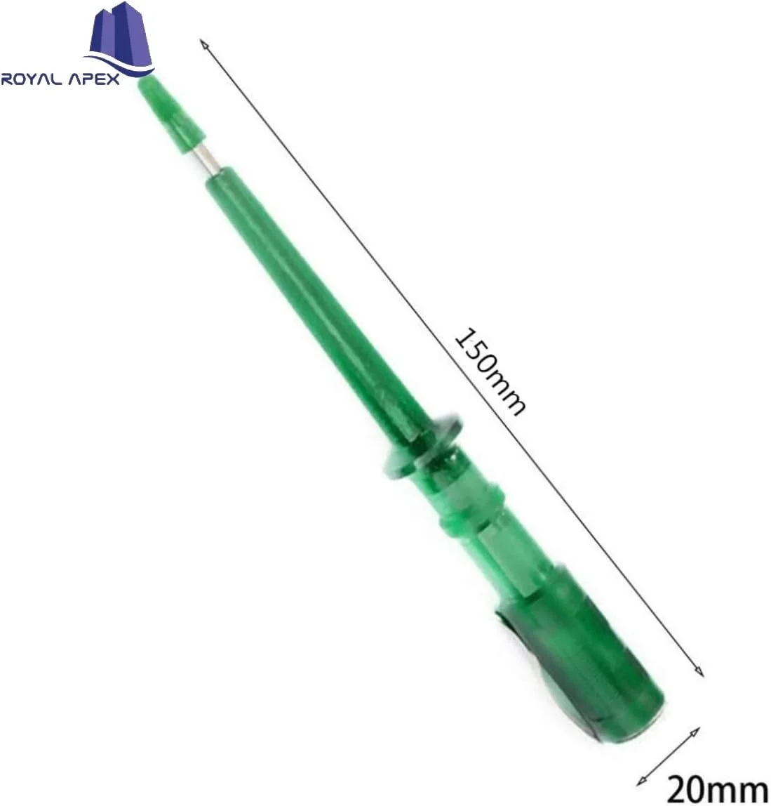 قلم تست خودرو قابل حمل رویال اپکس، پیچ گوشتی و تستر ولتاژ، DC 6V 12V 24V، برای بازرسی و نگهداری خطوط خودرو، بولدوزر، غلتک و بیل مکانیکی قلم تست خودرو قابل حمل رویال اپکس، پیچ گوشتی و تستر ولتاژ، DC 6V 12V 24V، برای بازرسی و نگهداری خطوط خودرو، بولدوزر، غلتک و بیل مکانیکی