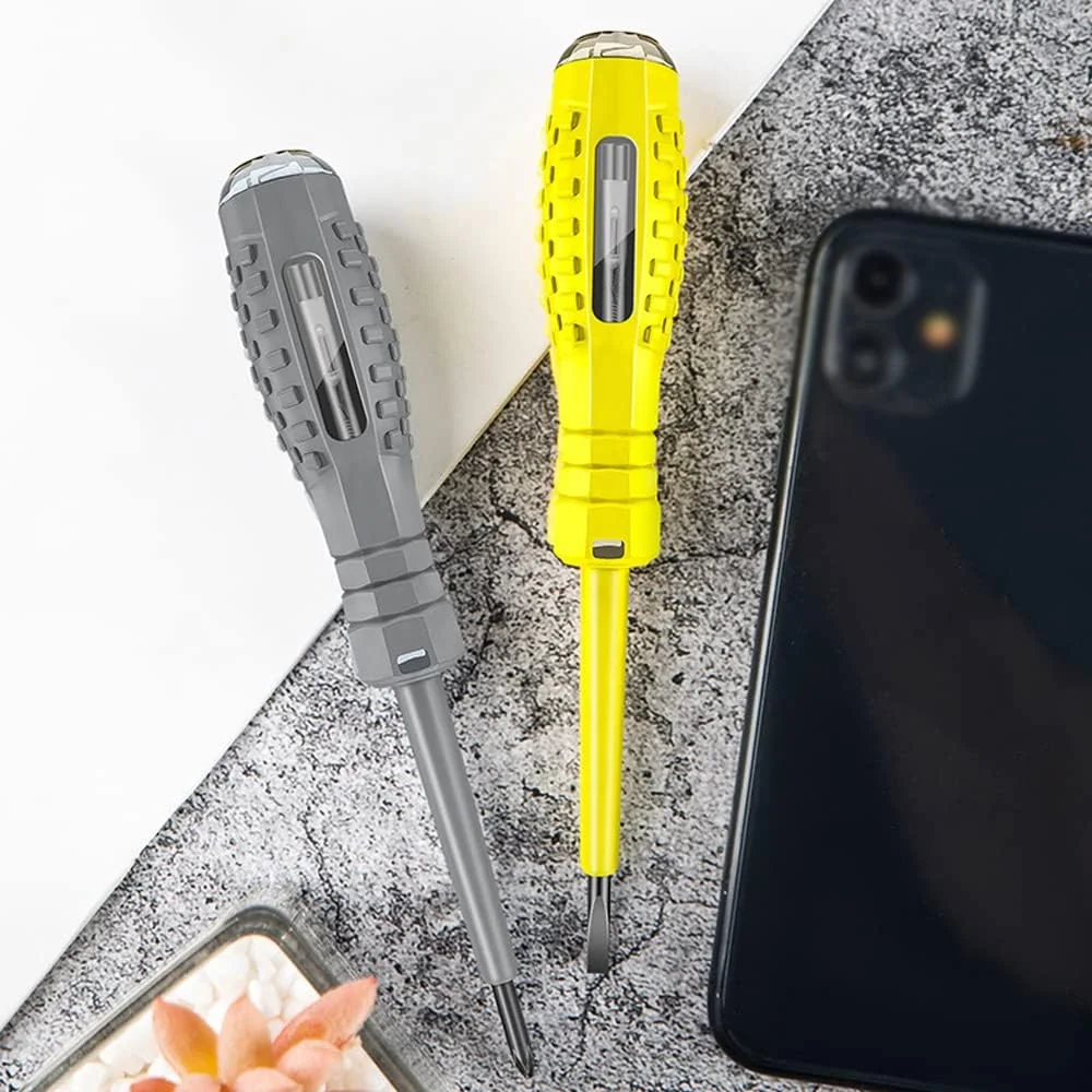 قلم تست ولتاژ پپیسکی، تستر ولتاژ القایی، ولت متر، پیچ گوشتی چند منظوره 2 در 1، نشانگر ولتاژ الکتریکی قلم تست ولتاژ پپیسکی، تستر ولتاژ القایی، ولت متر، پیچ گوشتی چند منظوره 2 در 1، نشانگر ولتاژ الکتریکی